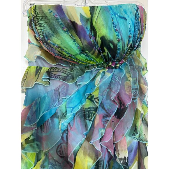 Cache Strapless Multicolor Dress - Picture 7 of 12